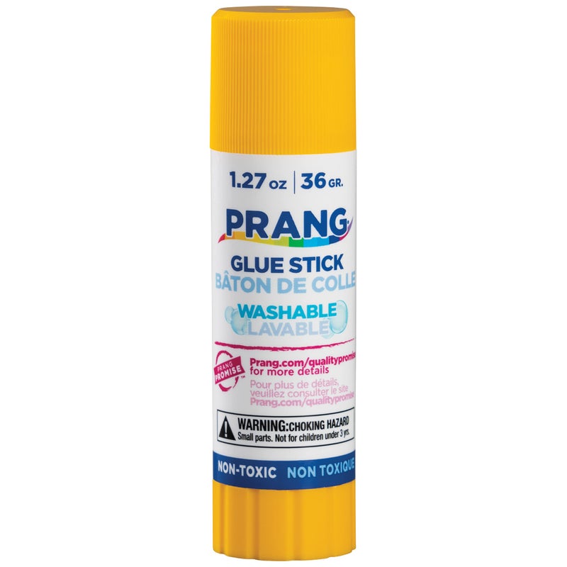 Prang Washable Glue Stick, Clear, 1.27 Oz, 1 Count - Image 1